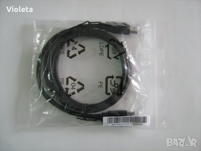  Display port кабел COXOC Е344977-S AWM STYLE 20276 - 80°C, 30 V, VW-1 дължина 1,80м, снимка 7 - Кабели и адаптери - 34002304