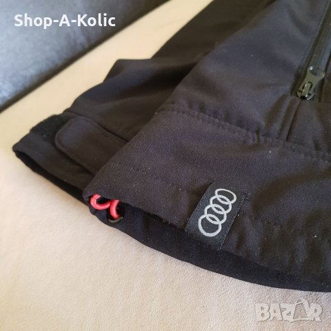 Original AUDI VAG Full Zip Outdoor Workwear Fleece Jacket Windstopper , снимка 3 - Якета - 38344846