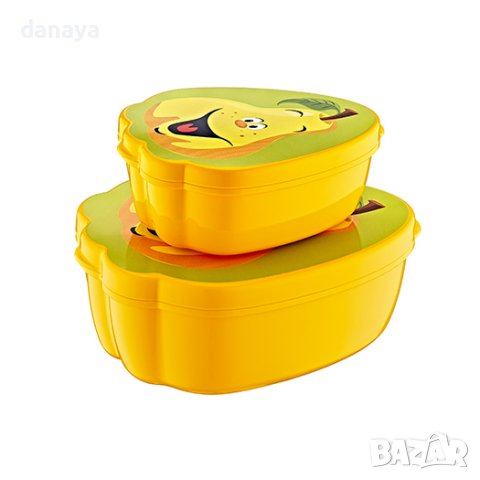 3167 Комплект детски кутии за храна, 550+250ml, снимка 4 - Кутии за храна - 38357398