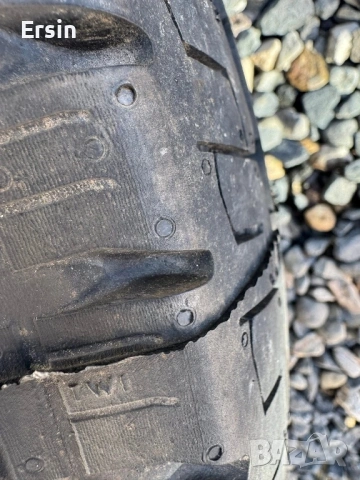 Оригинални железни джанти с гуми ( 2 броя ) Джанти : 5х118 - 16 ки  Гуми : 225 75 16 CP Continental , снимка 5 - Гуми и джанти - 53173265