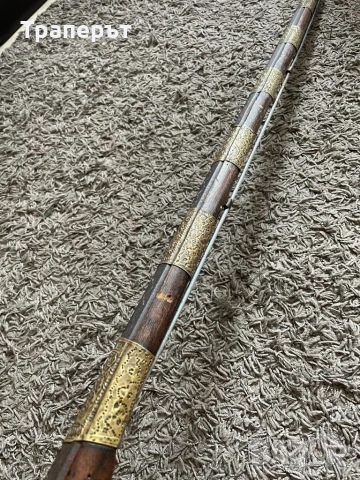 Стара кремъчна пушка от 19 век, снимка 6 - Антикварни и старинни предмети - 53933931