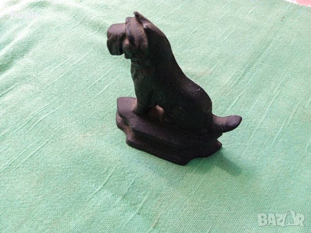 Чугунено куче за подпиране на врата, снимка 3 - Декорация за дома - 37137370