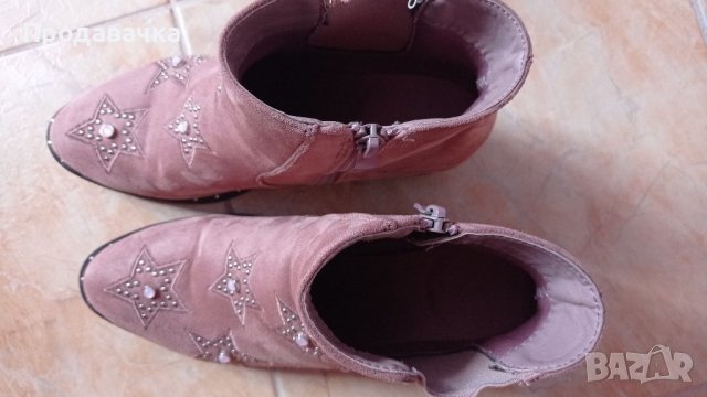 Велурени Боти , снимка 10 - Дамски боти - 37623894