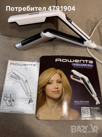 Rowenta маша за обем , снимка 10 - Преси за коса - 54150044