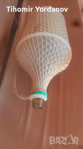 Плетена дамаджана., снимка 8 - Антикварни и старинни предмети - 51320863