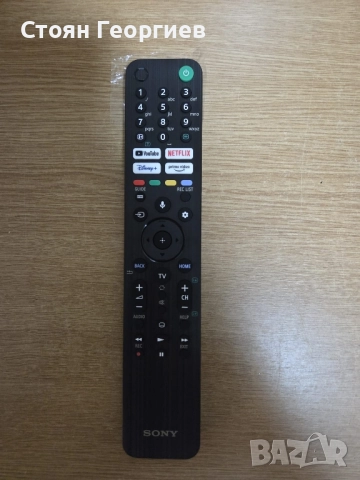 Дистанционно управление за телевизор SONY, оригинално, RMF-TX520E, черно, снимка 2 - Дистанционни - 52528150