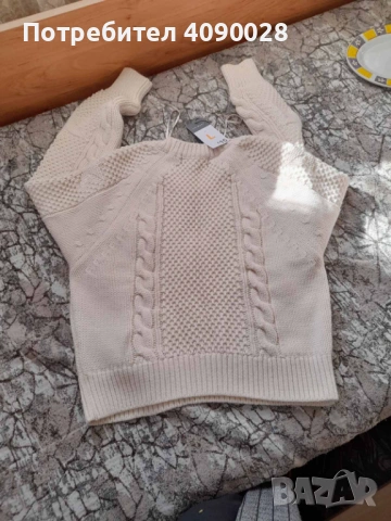 Дамски зимен пуловер, снимка 2 - Блузи с дълъг ръкав и пуловери - 53164100