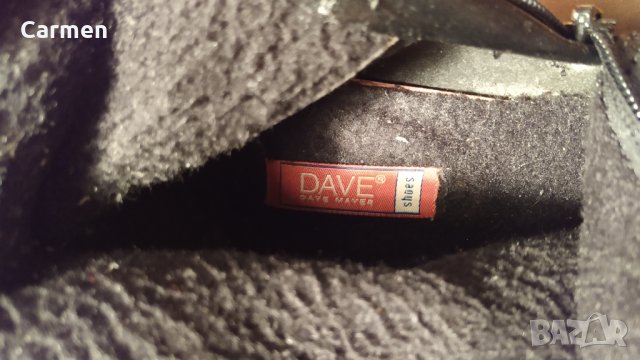 Dave Mayer дамски бутуши от естествена кожа, снимка 5 - Дамски ботуши - 31278905