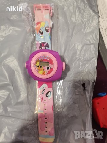 Малкото Пони My Little Pony 3D детски часовник прожектор, снимка 4 - Детски - 30518931