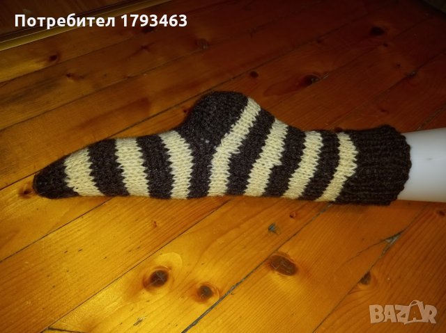 Ръчно плетени чорапи 100% вълна