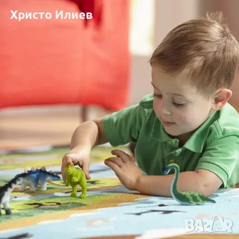 Комплект динозаври Melissa & Doug с кутия за съхранение, снимка 4 - Фигурки - 49723620