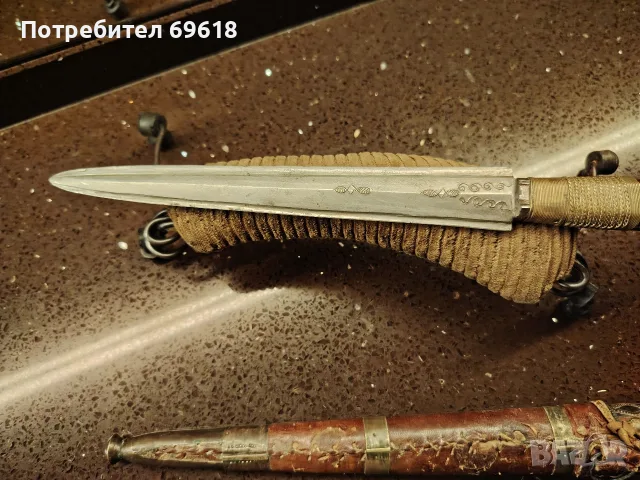 стар нож за колекция , снимка 6 - Ножове - 56014279