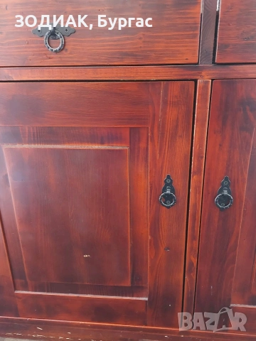 Островна Маса с 2 чекмеджета, снимка 3 - Стелажи и щандове - 31791154