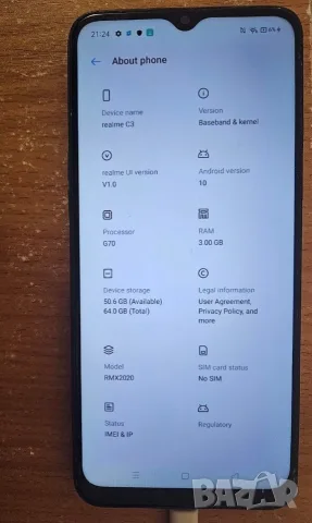 Realme C3 3GB/64GB смартфон, снимка 4 - Xiaomi - 55741206