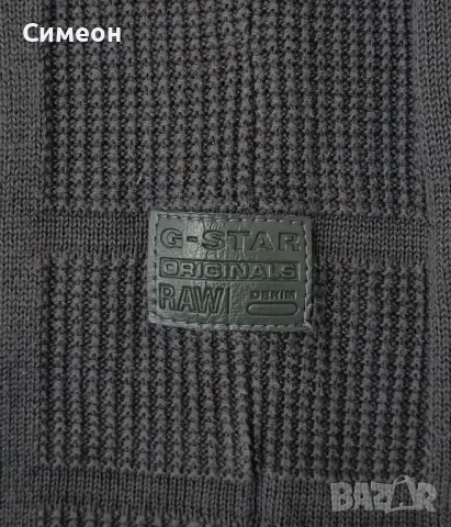 G-STAR RAW оригинален пуловер S памучен Suzaki Moto R Knit, снимка 4 - Пуловери - 40118746
