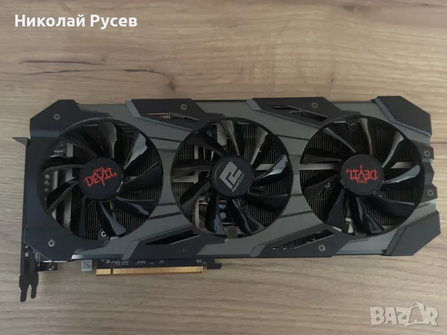 Видео карта Power Color Red Devil RX5700 XT 8GB GDDR6/256-bit, снимка 2 - Видеокарти - 55775639