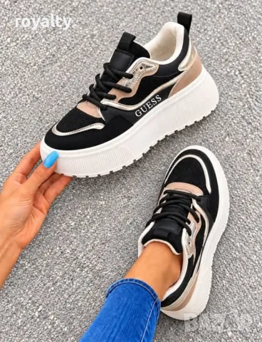 Нови Дамски Маратонки с Кутия Guess Nike 