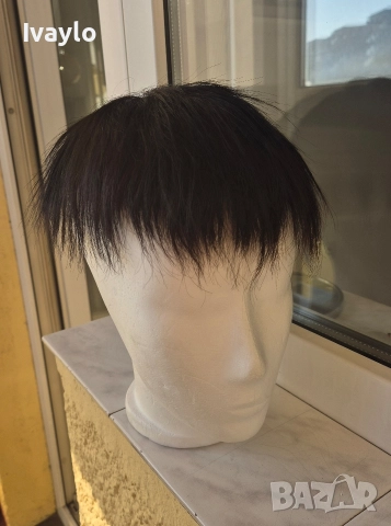 Мъжко тупе Hair System , снимка 4 - Аксесоари за коса - 48891170