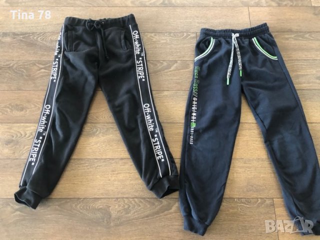 Hugo boss & Off white детски долнища , снимка 2 - Детски панталони и дънки - 30324325