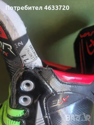 Кънки за лед, хокей Bauer Vapor 3X, номер 46.5, 47, снимка 3 - Зимни спортове - 52583795