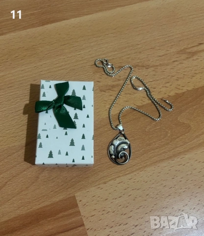 Масивен гердан сребро,проба 830-S, снимка 2 - Колиета, медальони, синджири - 53940242