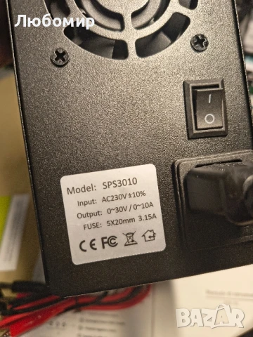 RUZIZAO Регулируемо захранване 30V 10A DC Лабораторно захранване за настолни компютри 

, снимка 3 - Друга електроника - 50792403