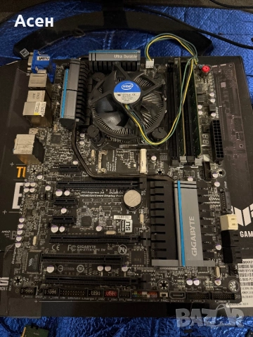 GIGABYTE GA-Z77X-UP5 TH LGA 1155 и процесор Core™ i7-2600 Processor 8M Cache, up to 3.80 GHz, снимка 4 - Клавиатури и мишки - 36877368