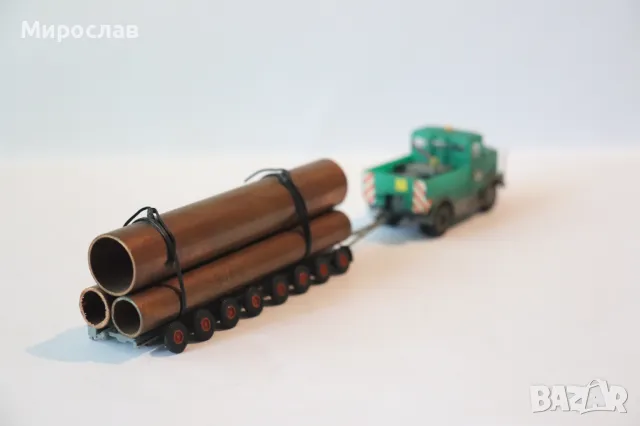 H0 1/87 KIBRI  KAELBLE TEЖКОТОВАРЕН ПРЕВОЗ РЕМАРКЕ МОДЕЛ КОЛИЧКА, снимка 10 - Колекции - 50362852