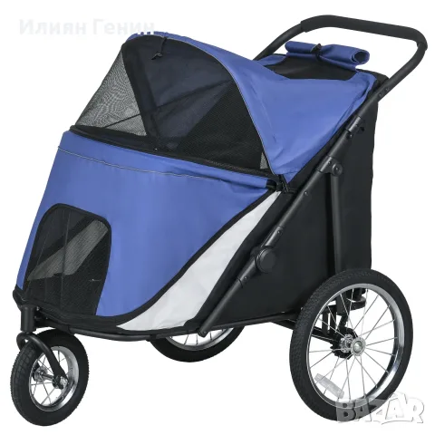 Кучешка количка PawHut, снимка 11 - За кучета - 56249874