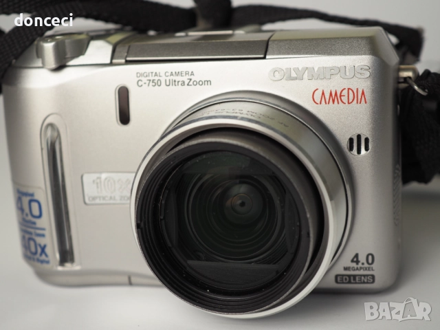 Olympus Camedia C750 Ultrazoom 4mpix CCD Дигитален Фотоапарат със 128mb xD карта, xD четец - работи, снимка 6 - Фотоапарати - 52328921