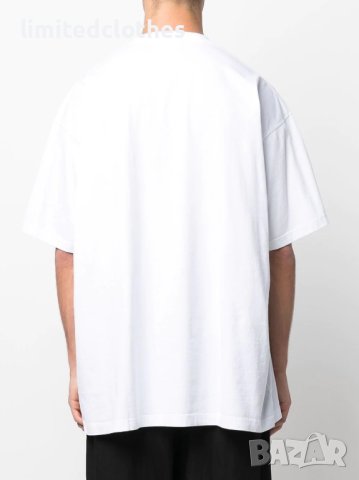 VETEMENTS White Confidential Logo Print Oversized Мъжка / Дамска Тениска size XL (XXL), снимка 5 - Тениски - 40271750
