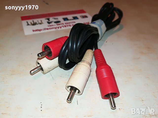 japan/japan-stereo cable-1m-чинчове 3108211224, снимка 2 - Други - 33978198