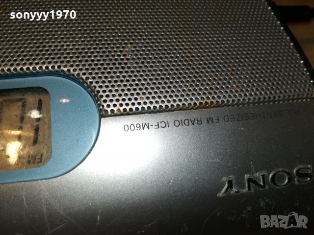 sony icf-m600 radio внос germany 0609211518, снимка 14 - Радиокасетофони, транзистори - 34041424