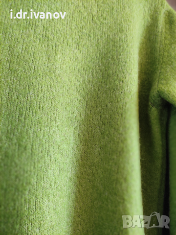 Вeneton цветна топла блуза с остро деколте, снимка 5 - Блузи с дълъг ръкав и пуловери - 44679378