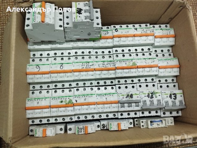 Автоматични предпазители Schneider и Noark