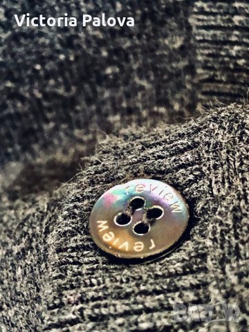 Супер качествена жилетка REVIEW,нежен памук, снимка 5 - Блузи - 31720406