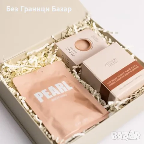 Нов Луксозен спа комплект с ароматна свещ и хидратираща маска за жени, снимка 4 - Подаръци за жени - 48522793