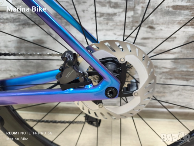 Карбонов шосеен велосипед Colnago V4RS Disc Ultegra Di2 12 Miche| 45.5, снимка 15 - Велосипеди - 51498544