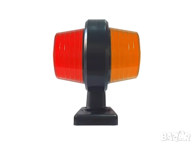 LED габарит 18 LED 105 mm 12-24V червено-жълт