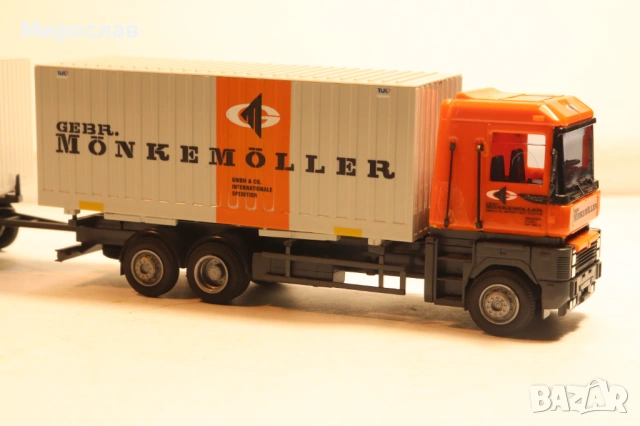 AWM H0 1/87 RENAULT MAGNUM КОЛИЧКА TIR КАМИОН МОДЕЛ, снимка 7 - Колекции - 54212061