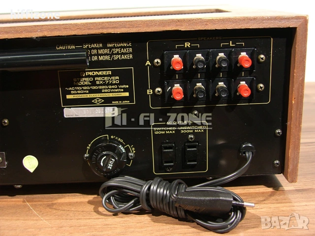 Ресивър   Pioneer sx-7730 , снимка 8 - Ресийвъри, усилватели, смесителни пултове - 54061568