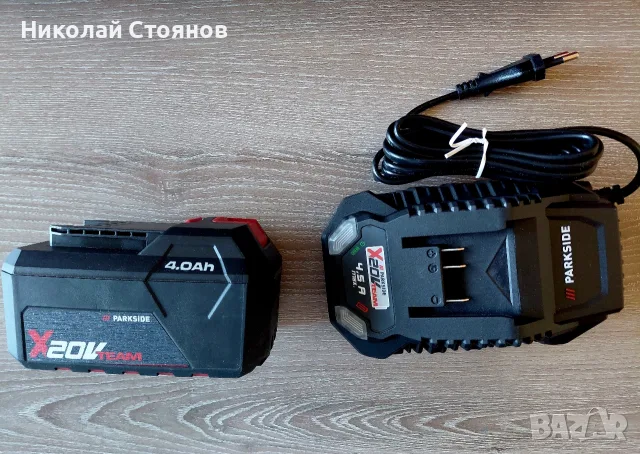 Акумулаторен ъглошлайф Parkside Performance PPWSA  20 Li  А1, снимка 5 - Други инструменти - 54725291