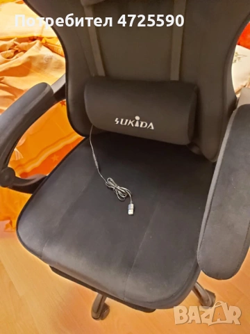 Нов геймърски стол, снимка 2 - Столове за офис - 53305909