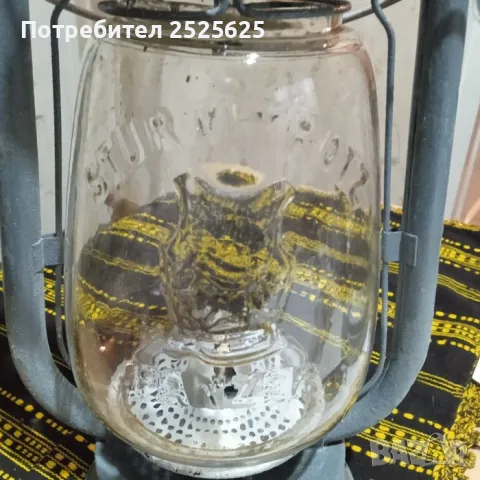 Голям германски газен фенер, снимка 6 - Декорация за дома - 49518615