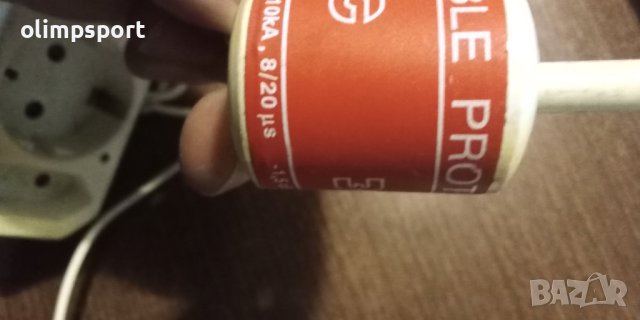 уред за мълниезащита предпазва телевизора свързва се към антената, снимка 2 - Части и Платки - 42829466