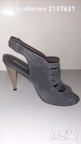 ДАМСКИ ОБУВКИ Green Olive - N 38, снимка 4 - Дамски обувки на ток - 37610695