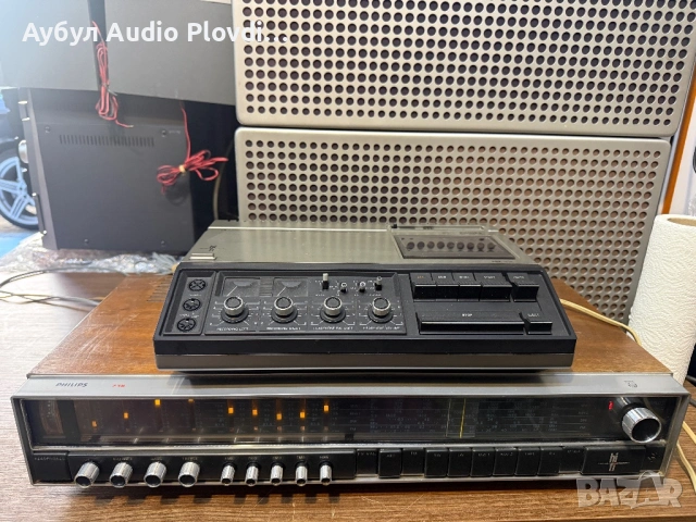 Philips Receiwer и Касетефон дек N-2611 HiFi-Steuergerät 712, снимка 4 - Радиокасетофони, транзистори - 54310595