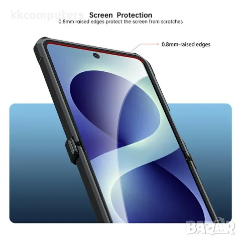 XUNDD за Samsung Galaxy Z Flip8 Магнитен Удароустойчив TPU PC Калъф със Защита на Пантата и Скрийн П, снимка 4 - Калъфи, кейсове - 55911550