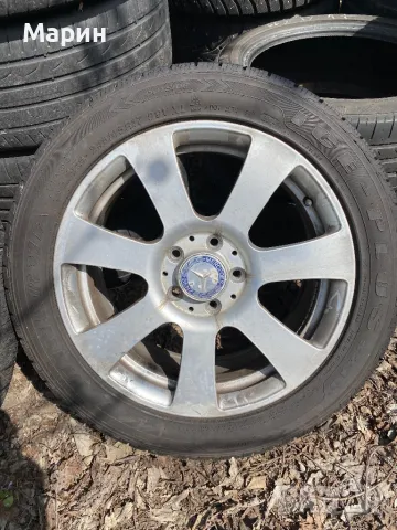 Оригинални джанти 17 цола Mercedes, снимка 3 - Гуми и джанти - 49923511