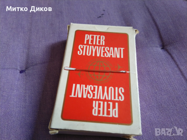 Peter Stuyvesant маркови белгийски карти 32бр-83х53мм нови, снимка 1 - Карти за игра - 44808198